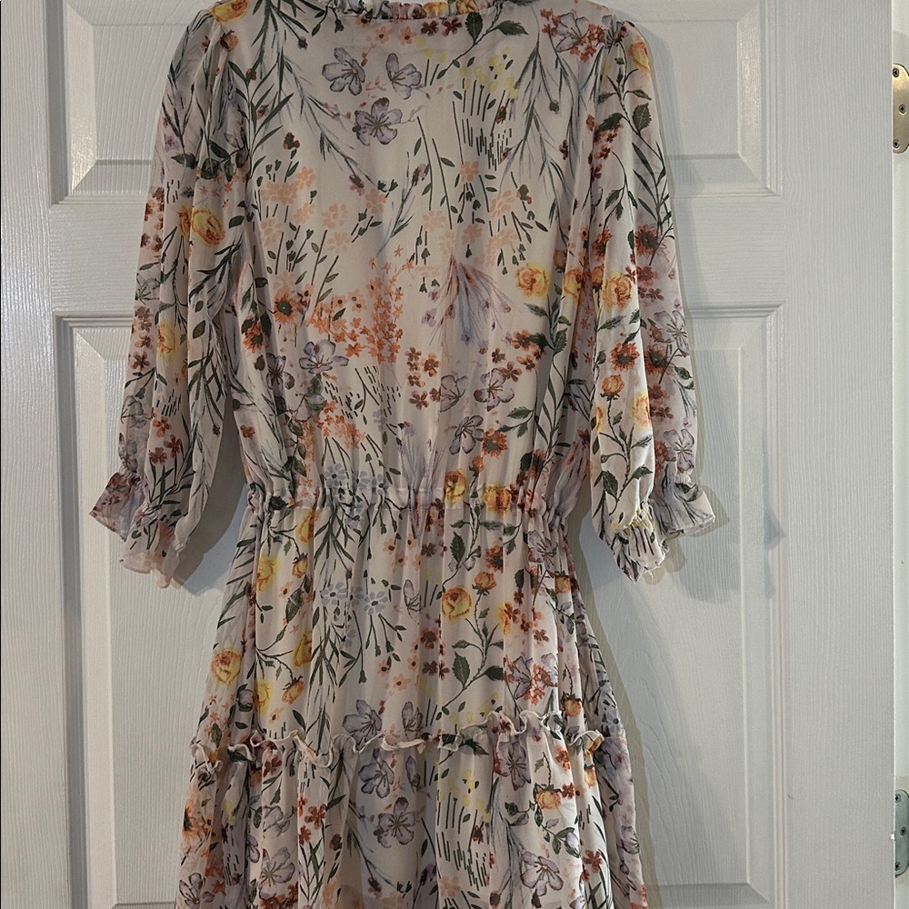 Robert Louis Multicolor Floral Mini Dress - Picture 5 of 5